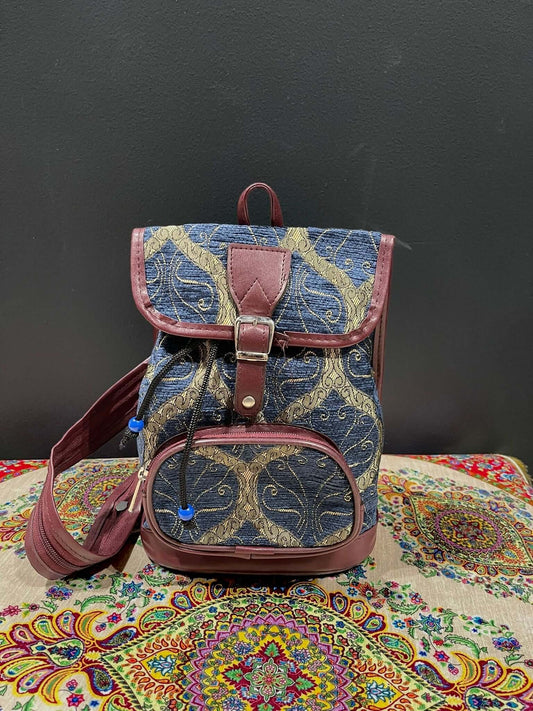 Authentic Turkish Bag- Dark Blue-a fusion of tradition and modern style. Handmade with the finest Turkish leather, this bag exudes timeless elegance. Durable and versatile, it effortlessly blends functionality with a touch of Turkish heritage. Elevate you