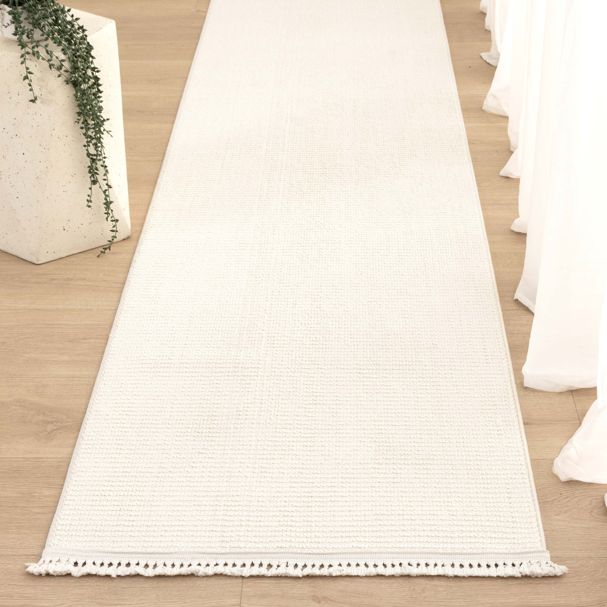 Berno Ivory Loop Rug - B001 – view 8