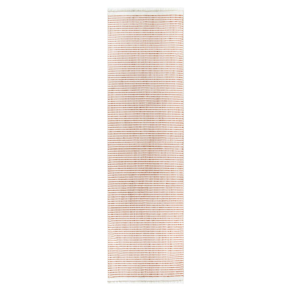 Berno Pink Ivory Loop Stripes Rug - B002 – view 6