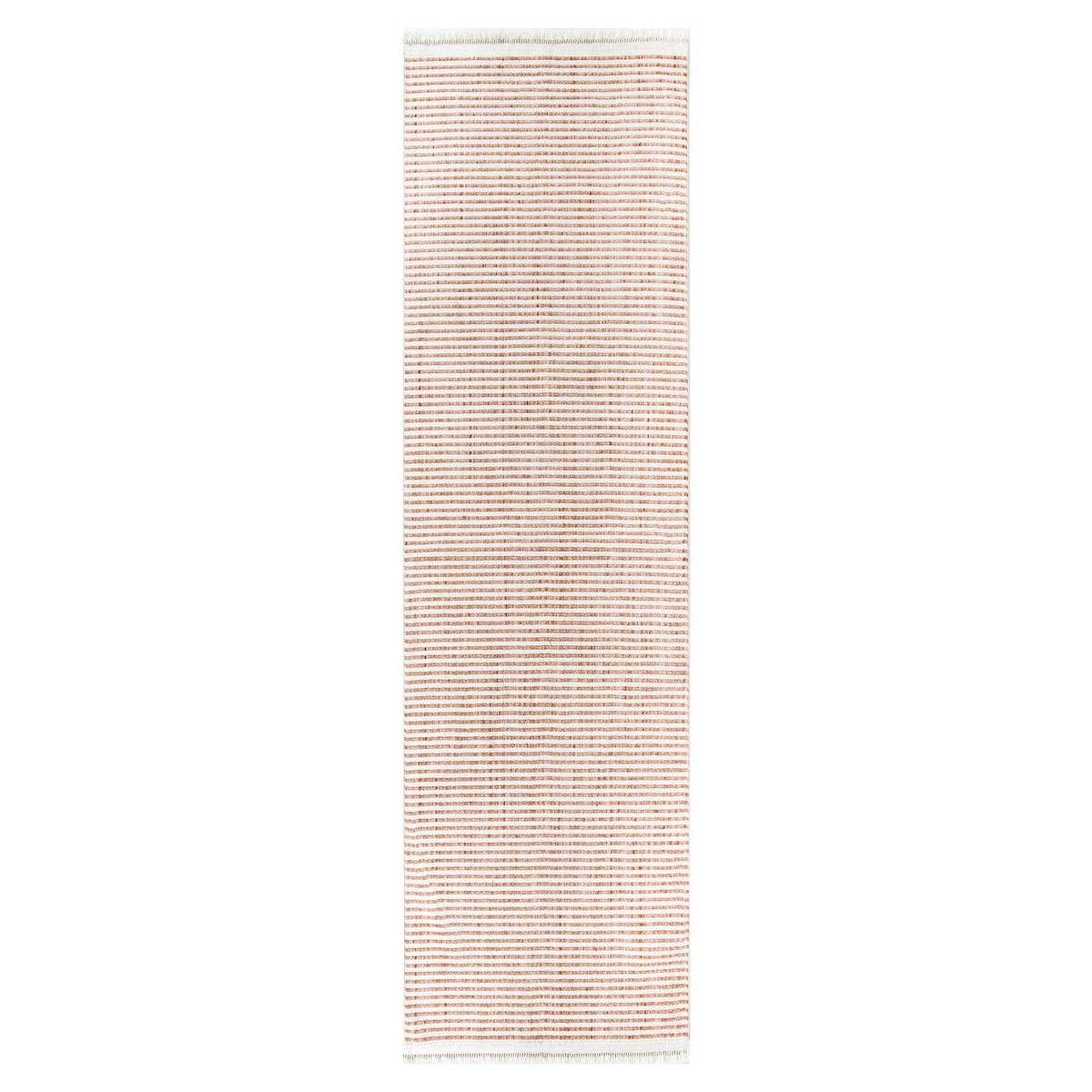 Berno Pink Ivory Loop Stripes Rug - B002 – view 6