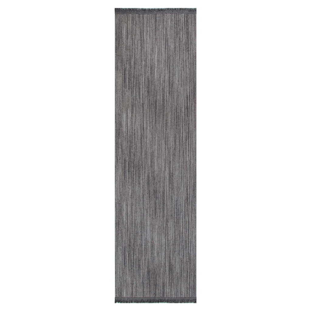 Berno Charcoal Loop Rug - B005 – view 6