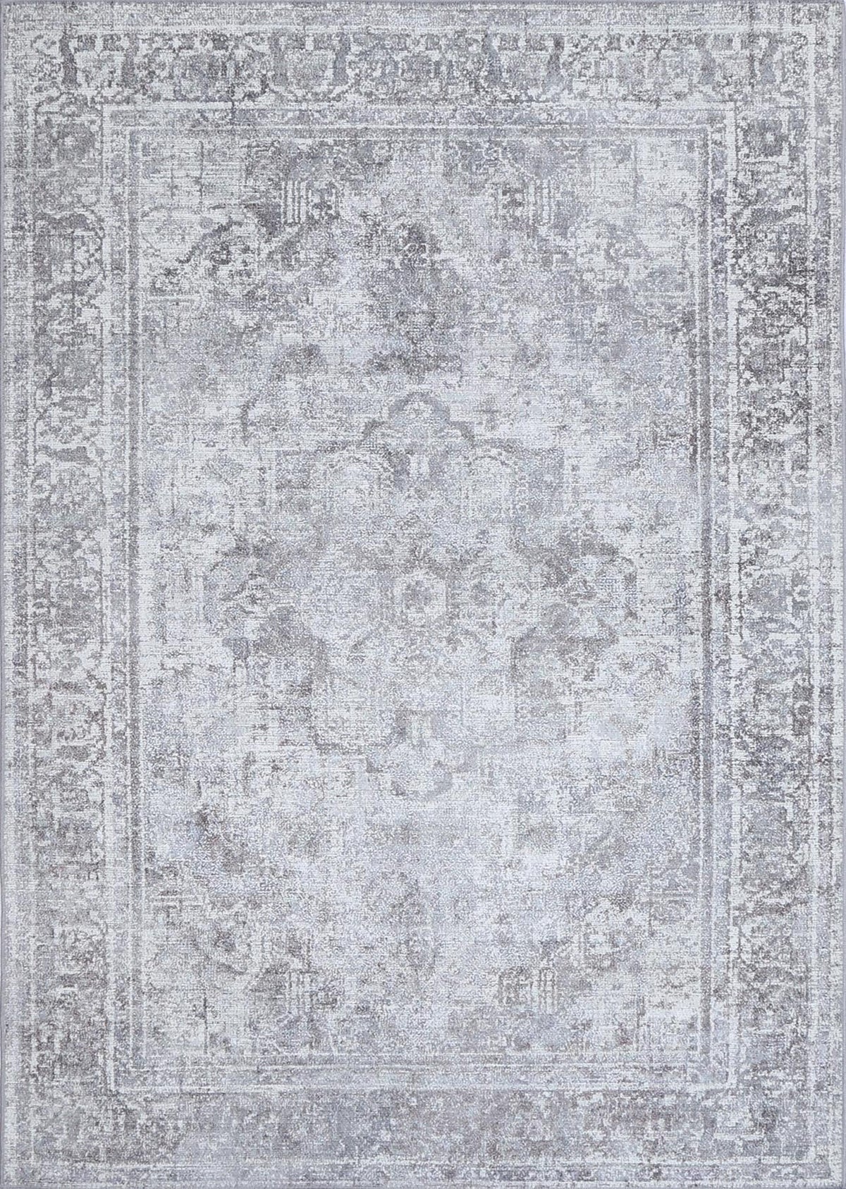 Babylon Arbela Grey Washable Rug - VTL1011-02 – view 4