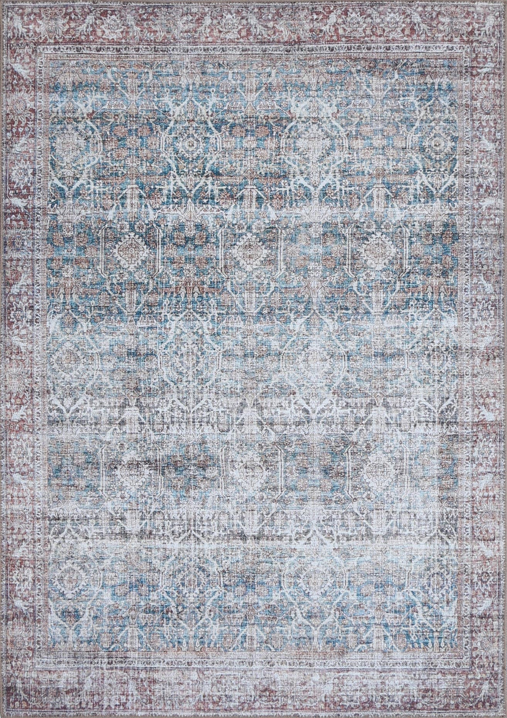 Babylon Nineveh Multi Washable Rug - BTL1187-01 – view 4