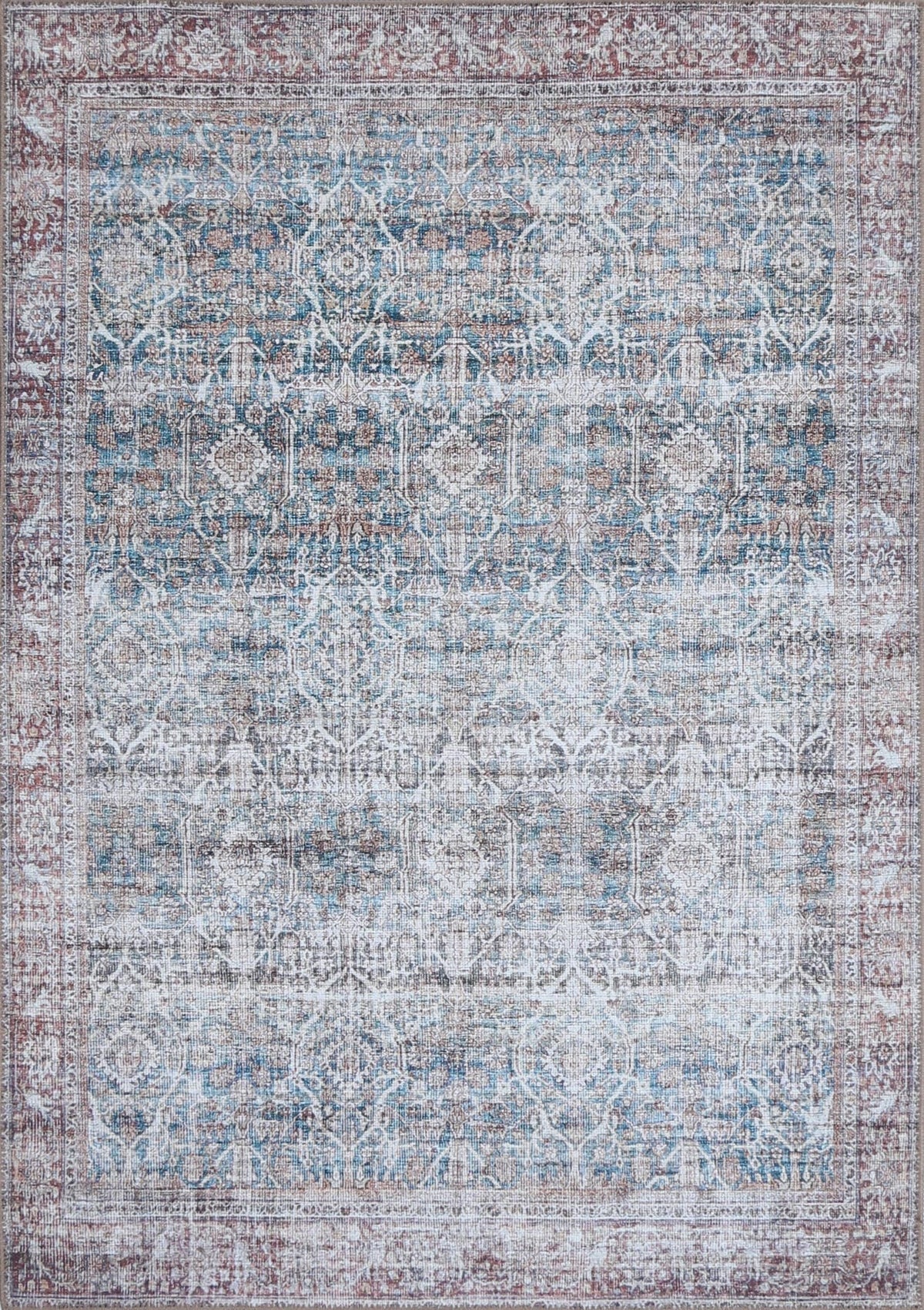 Babylon Nineveh Multi Washable Rug - BTL1187-01 – view 4