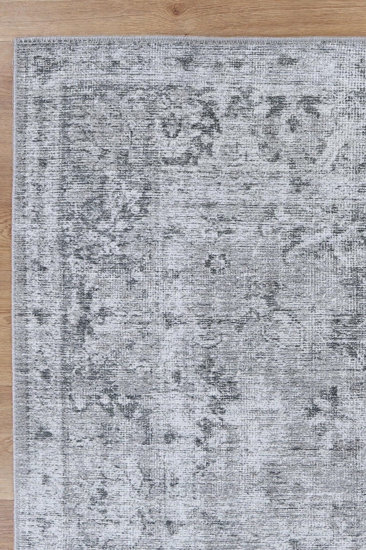 Babylon Tuttul Grey Washable Rug - VTL1191-01 – view 3