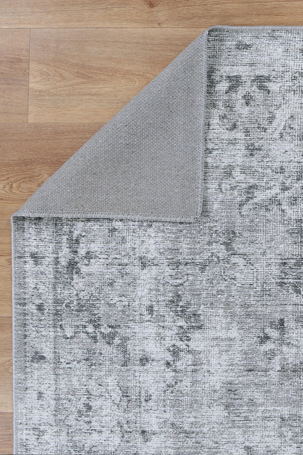 Babylon Tuttul Grey Washable Rug - VTL1191-01 – view 2