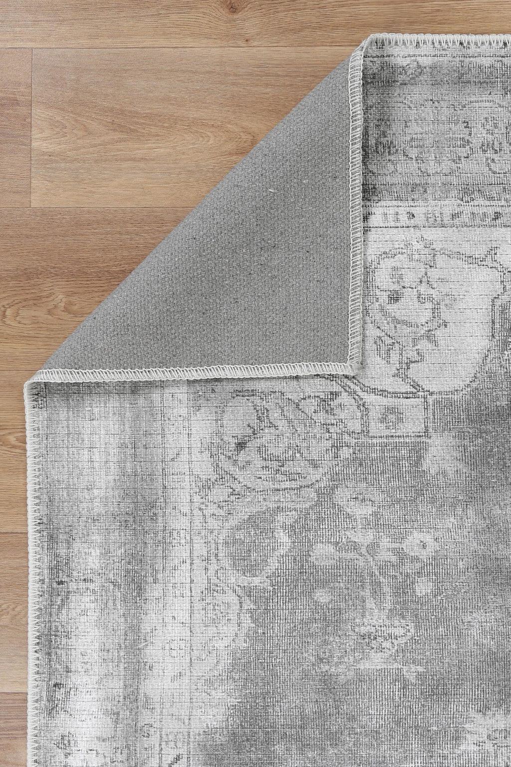 Babylon Isin Light Grey Washable Rug - VTL1192-01 – view 2