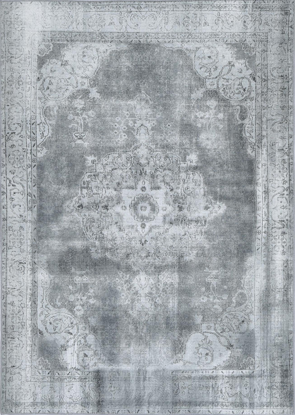 Babylon Isin Dark Grey Washable Rug - VTL1192-02 – view 4