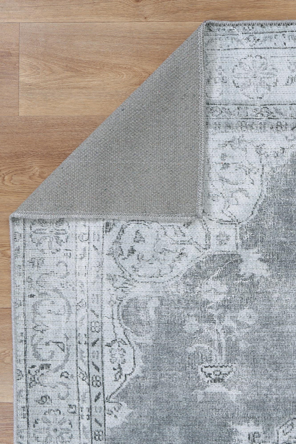 Babylon Isin Dark Grey Washable Rug - VTL1192-02 – view 2