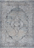Baile Vintage Woodmere Grey Rug full design