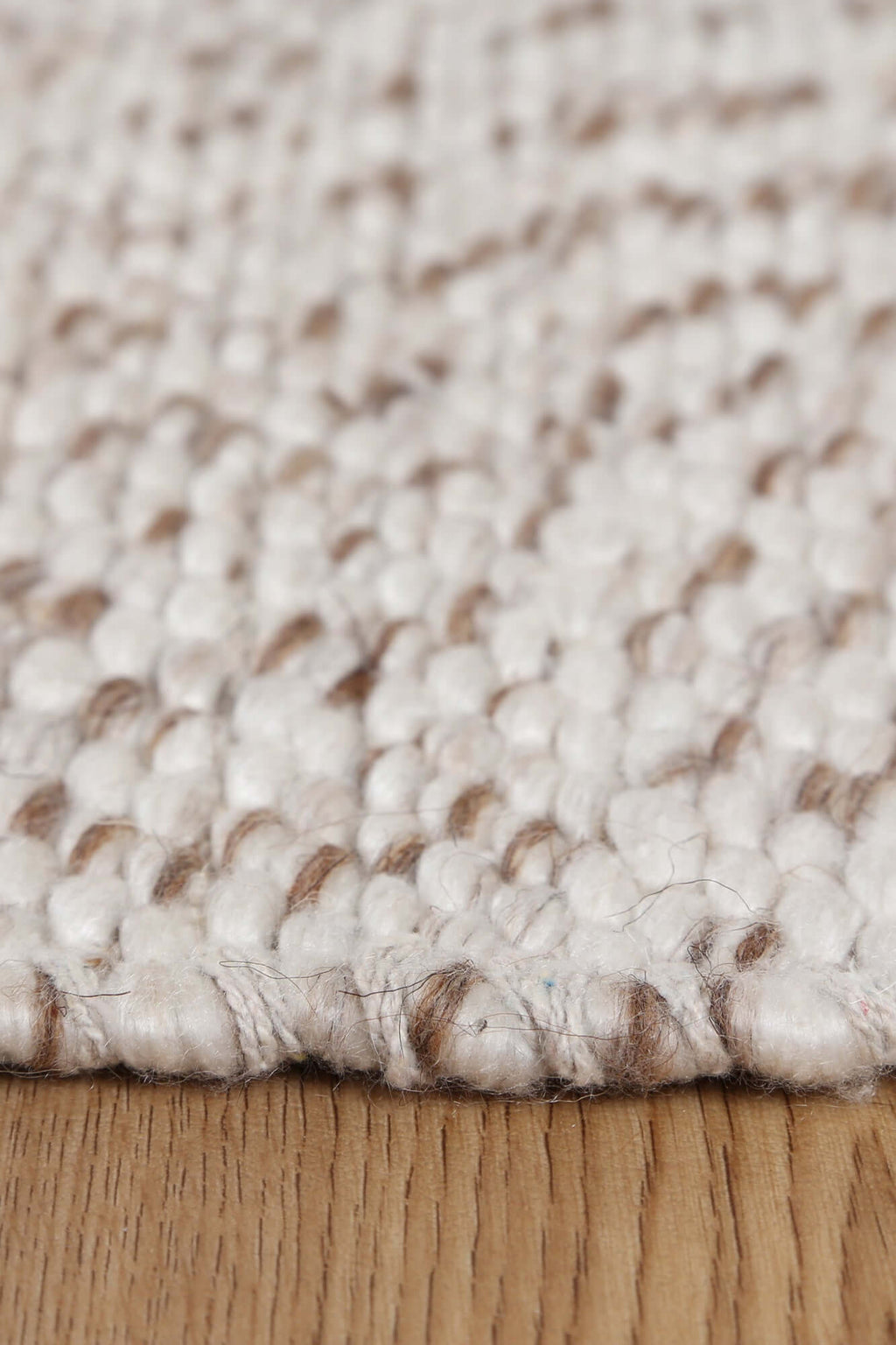 Tangier Beige Wool Rug lifestyle