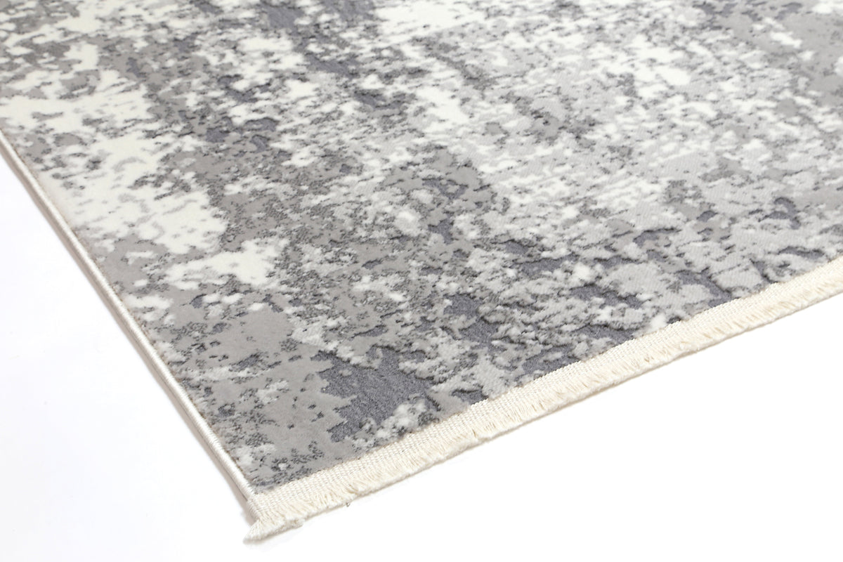 Bohemian Paradise One Modern Grey Rug - 01GREY – view 5