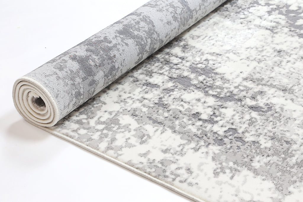 Bohemian Paradise One Modern Grey Rug - 01GREY – view 4