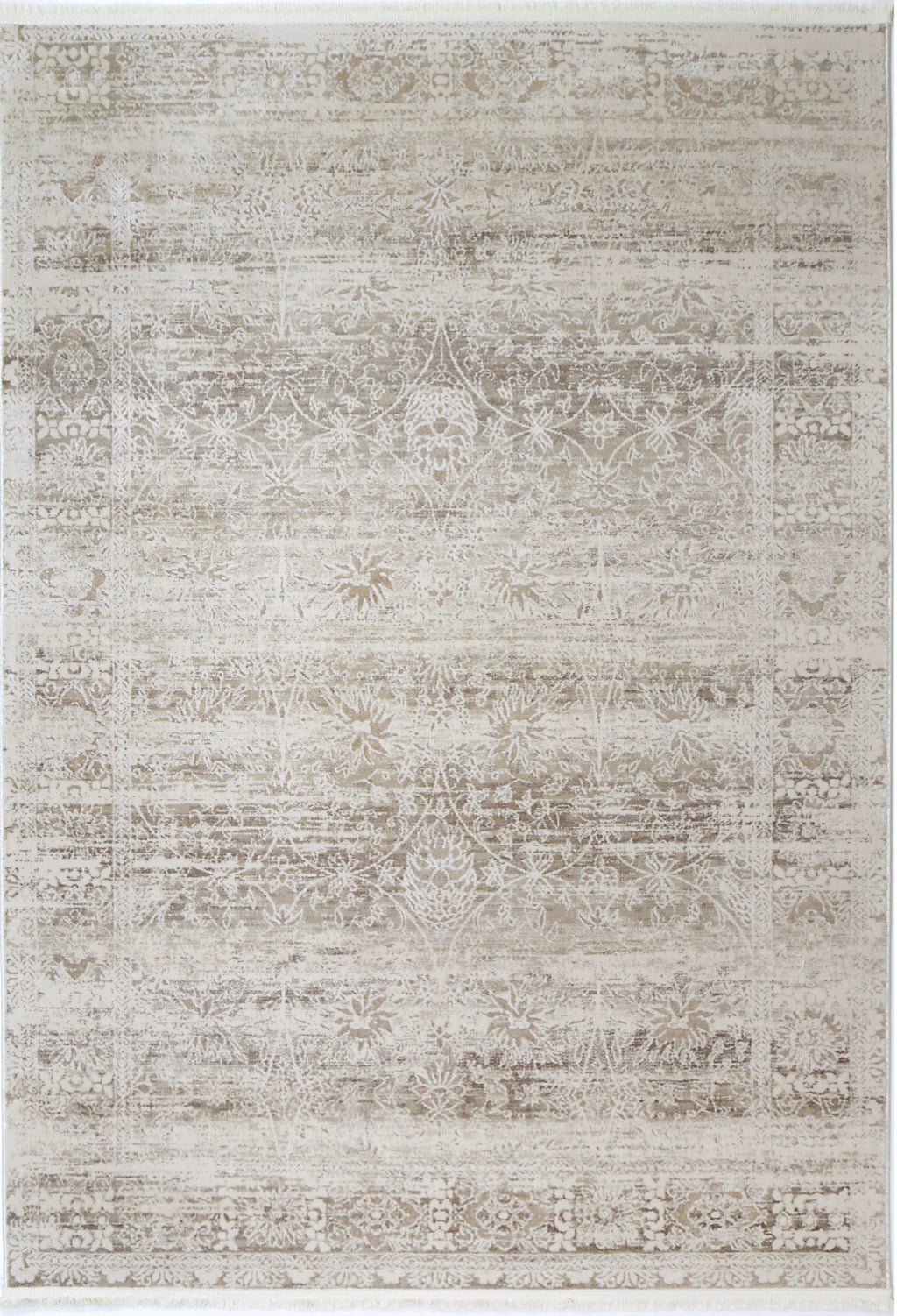 Bohemian Paradise Solid Beige Modern Rug - 02BEIG – view 2