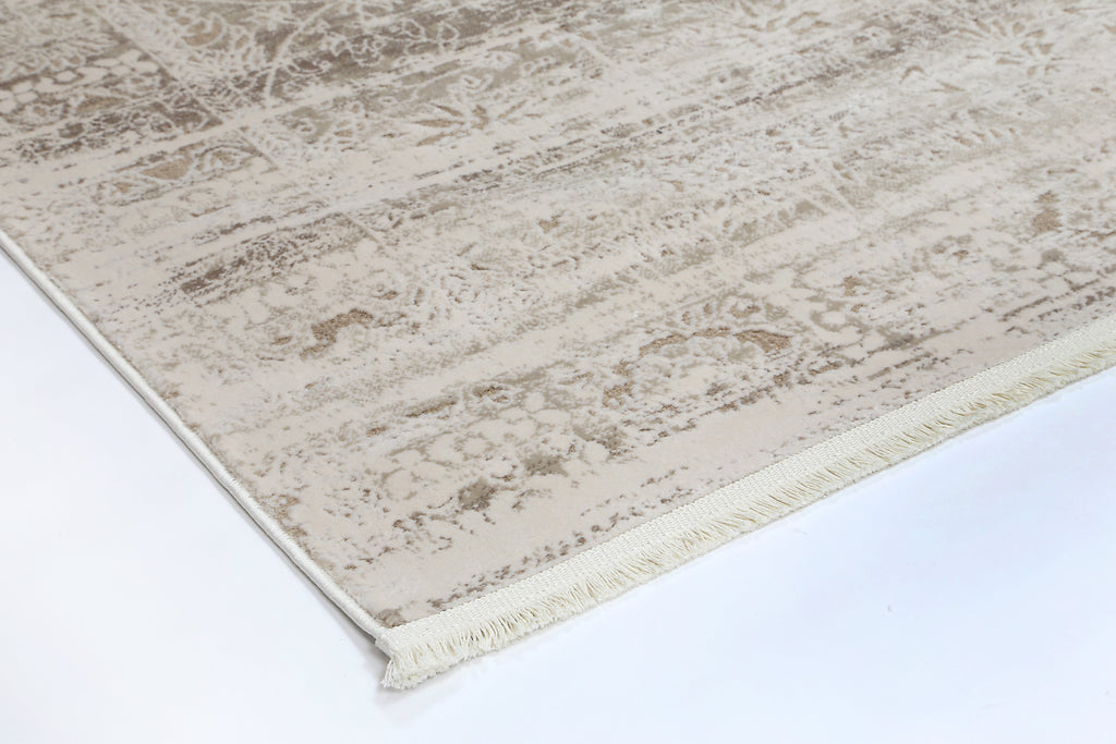 Bohemian Paradise Solid Beige Modern Rug - 02BEIG – view 4
