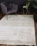 Bohemian Paradise Traditional Beige Rug - 04BEIG styled with furniture