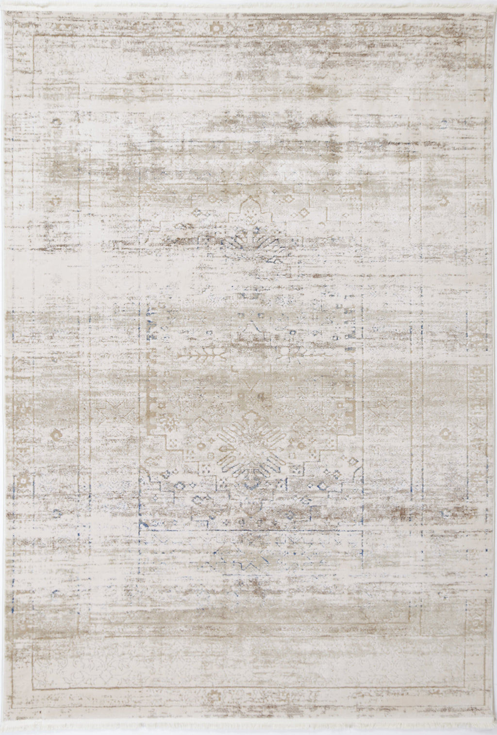 Bohemian Paradise 04GBLU Grey Blue Traditional Rug – view 2