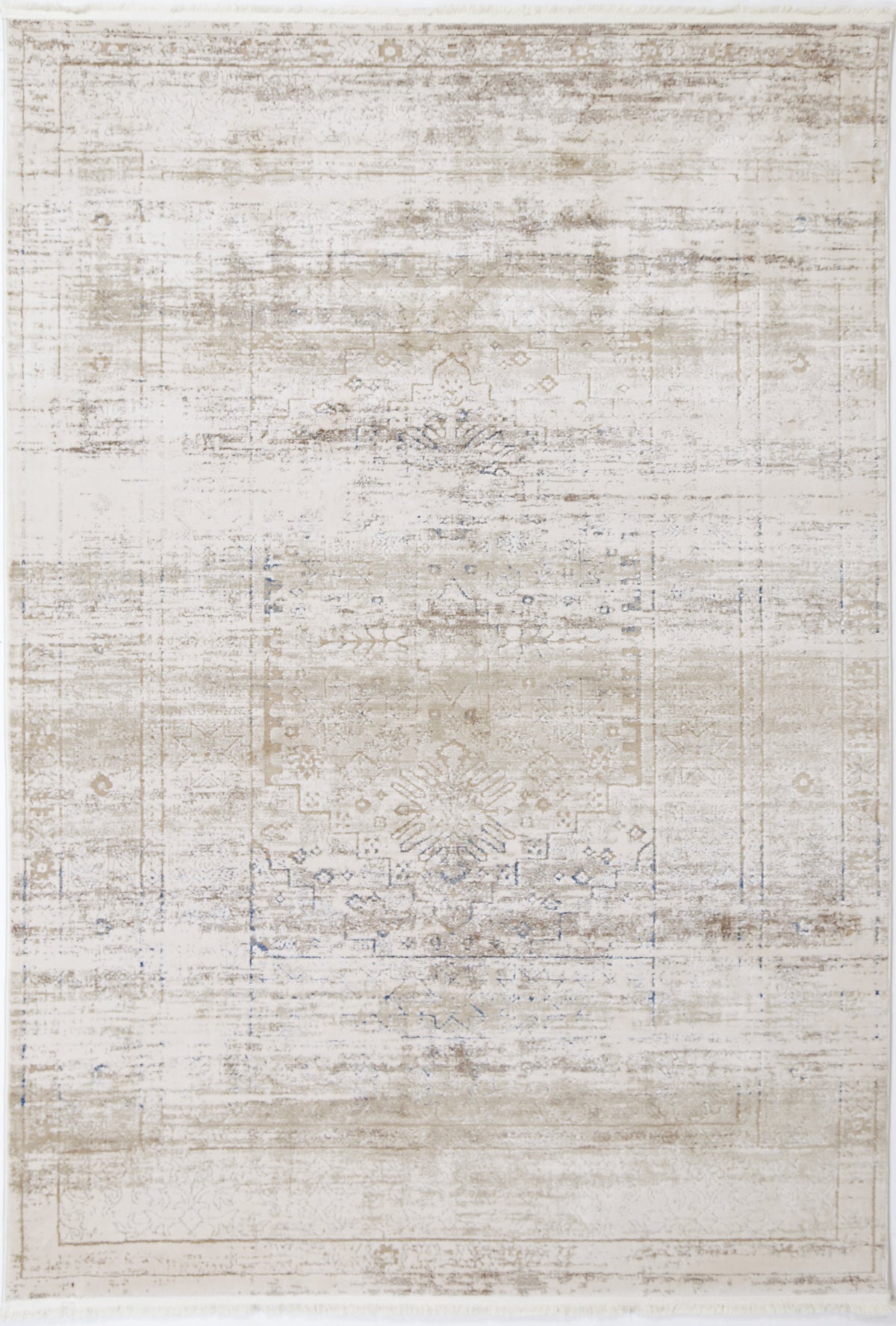 Bohemian Paradise 04GBLU Grey Blue Traditional Rug – view 2