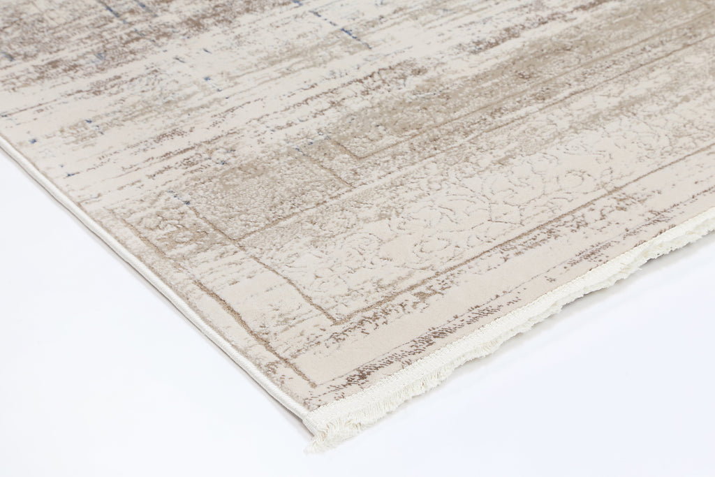 Bohemian Paradise 04GBLU Grey Blue Traditional Rug – view 3
