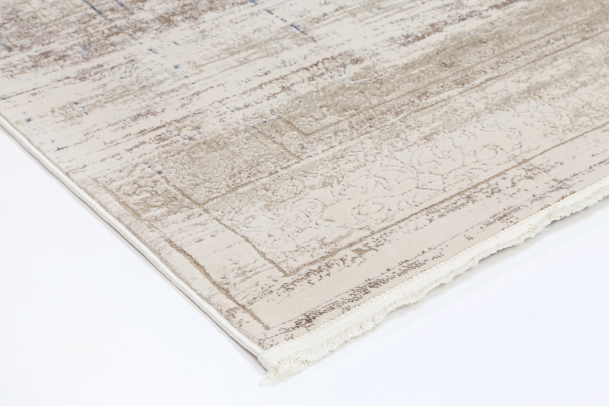 Bohemian Paradise 04GBLU Grey Blue Traditional Rug – view 3