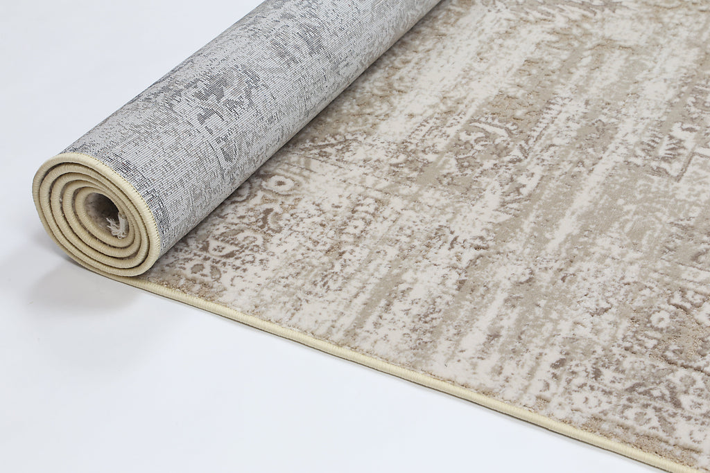 Bohemian Paradise Medallion Beige Rug - 06BEIG – view 5