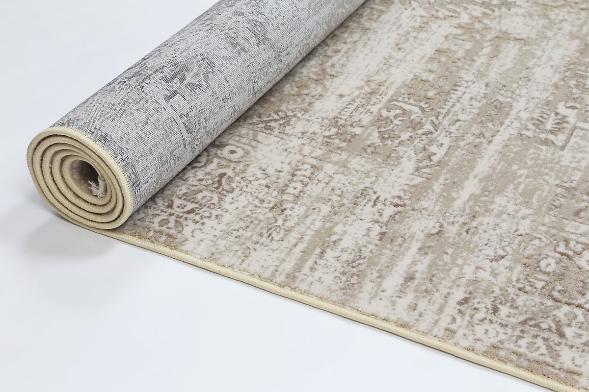 Bohemian Paradise Medallion Beige Rug - 06BEIG – view 5