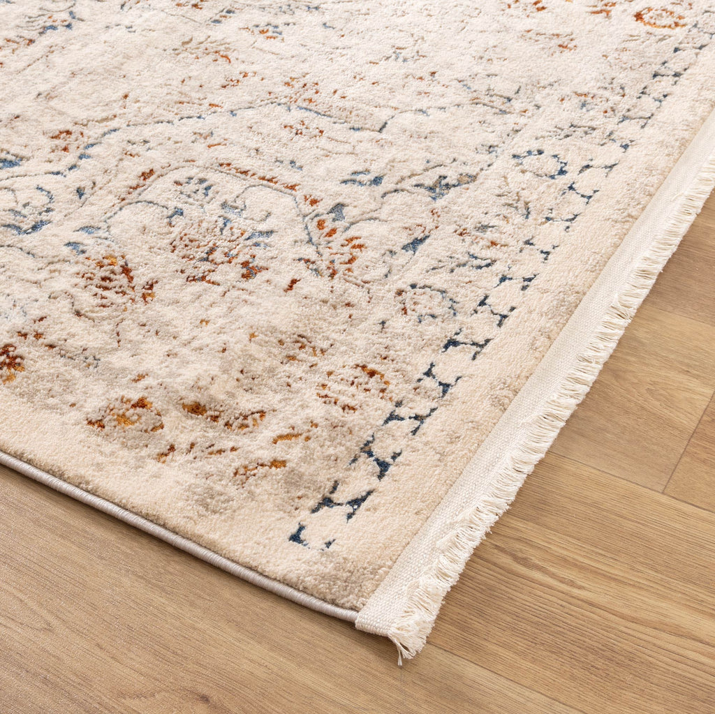 Bohemian Paradise 07BMUL Beige Multicolour Vintage Rug – view 3