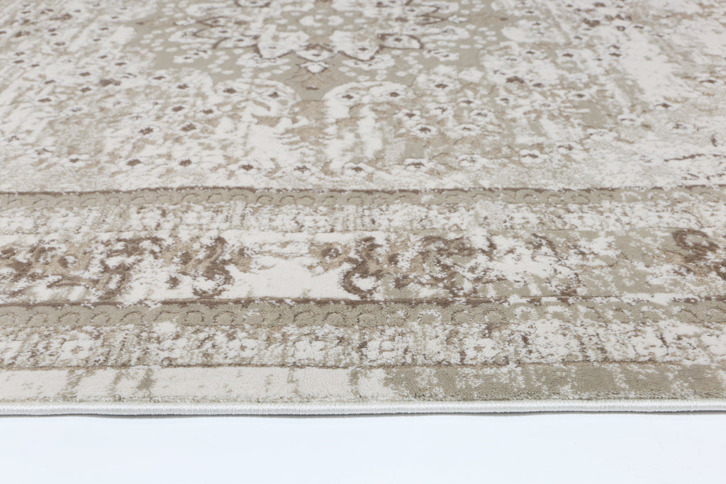 Bohemian Paradise Vintage Medallion Beige Rug - 08BEIG – view 5