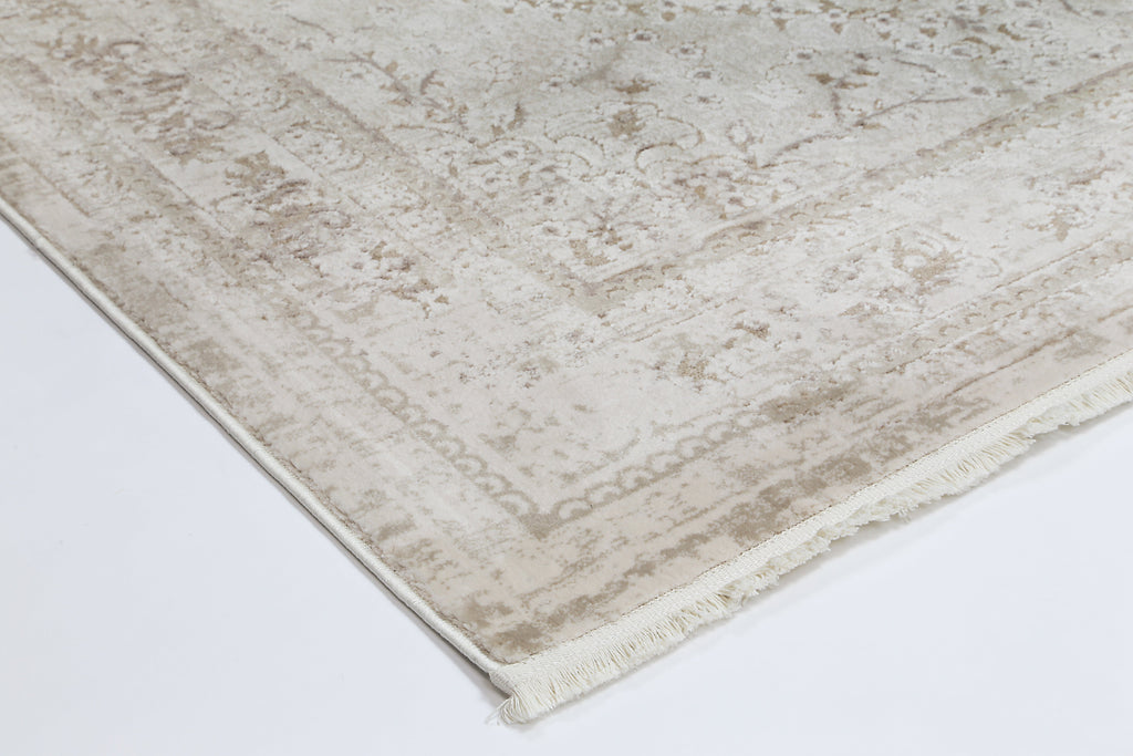 Bohemian Paradise Vintage Medallion Beige Rug - 08BEIG – view 3