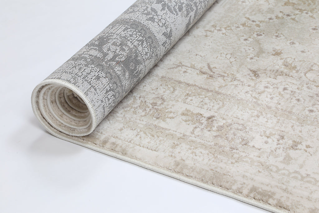 Bohemian Paradise Vintage Medallion Beige Rug - 08BEIG – view 4