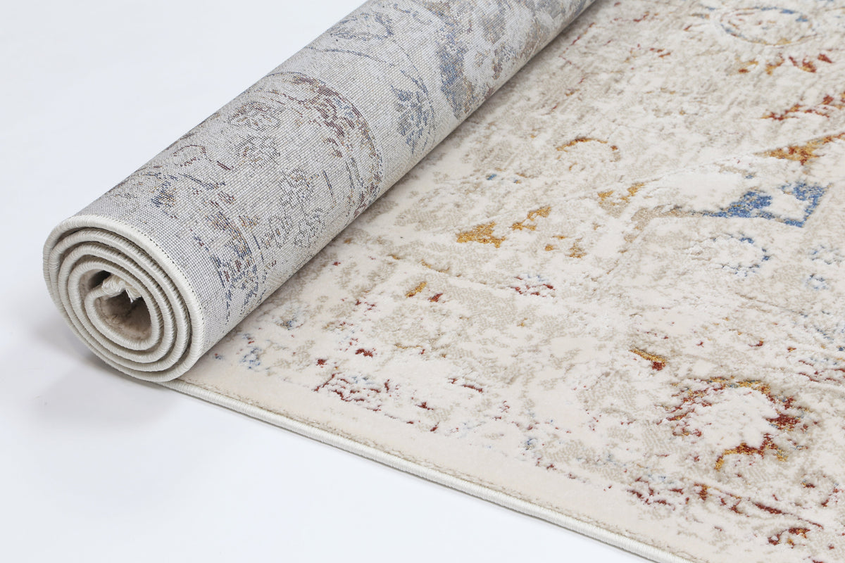 Bohemian Paradise Classic Vintage Beige Multi Rug - 09BMUL – view 5