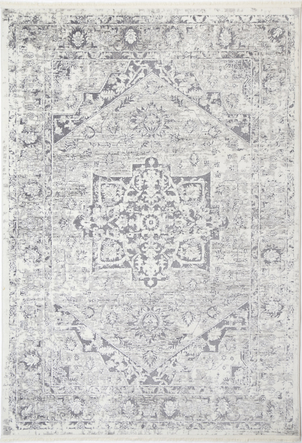 Bohemian Paradise Classic Vintage Grey Rug - 09GREY – view 2