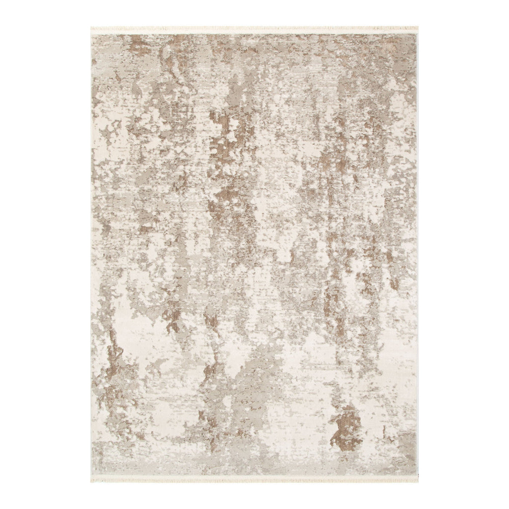 Bohemian Paradise One Modern Beige Rug - 01BEIG – view 2