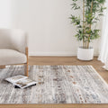 Bohemian Paradise Classic Grey Multi Rug - 02GMUL styled with furniture