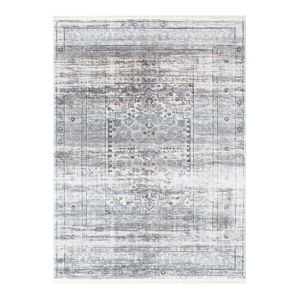 Bohemian Paradise Traditional Grey Multi Rug - 04GMUL – view 2