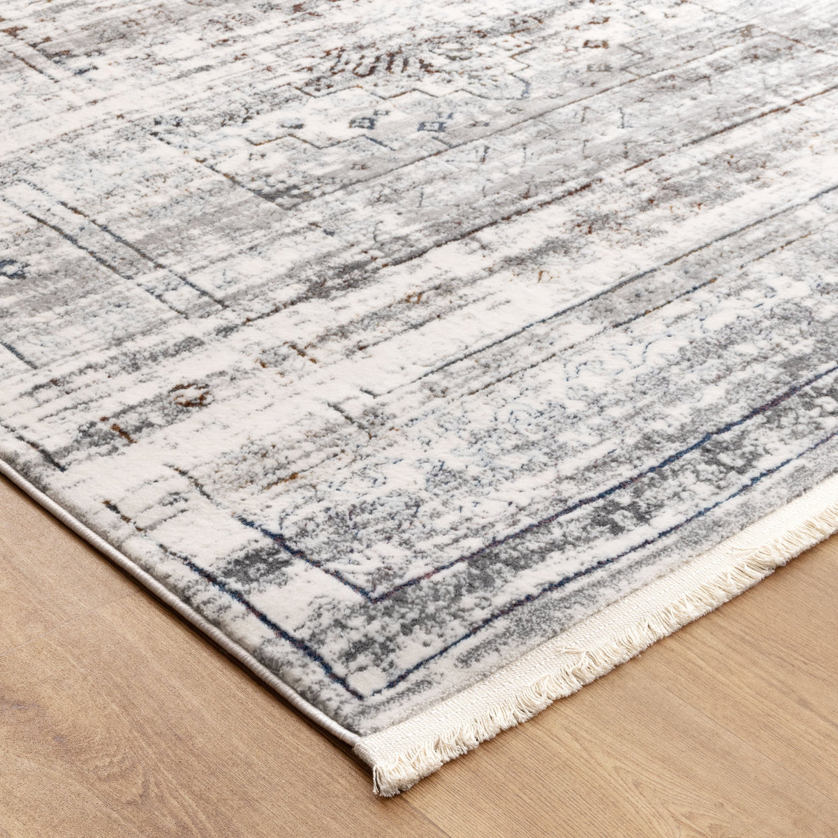 Bohemian Paradise Traditional Grey Multi Rug - 04GMUL – view 3