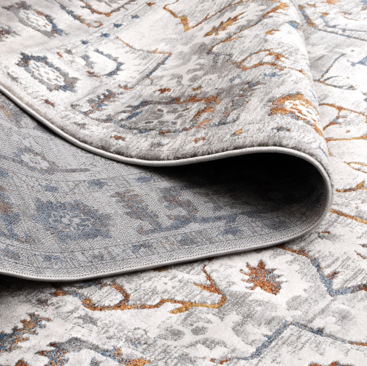 Bohemian Paradise Grey Multicolour Rug - 05GMUL – view 3