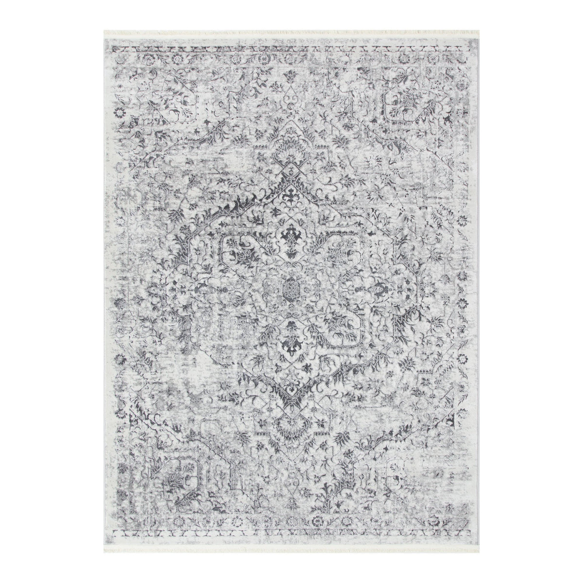Bohemian Paradise Vintage Grey Rug - 07GREY – view 2