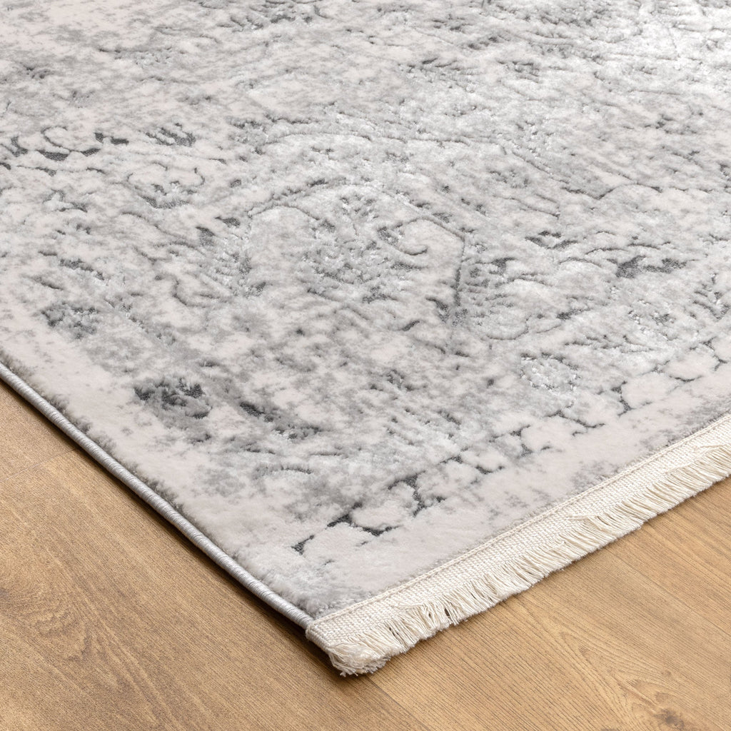 Bohemian Paradise Vintage Grey Rug - 07GREY – view 3