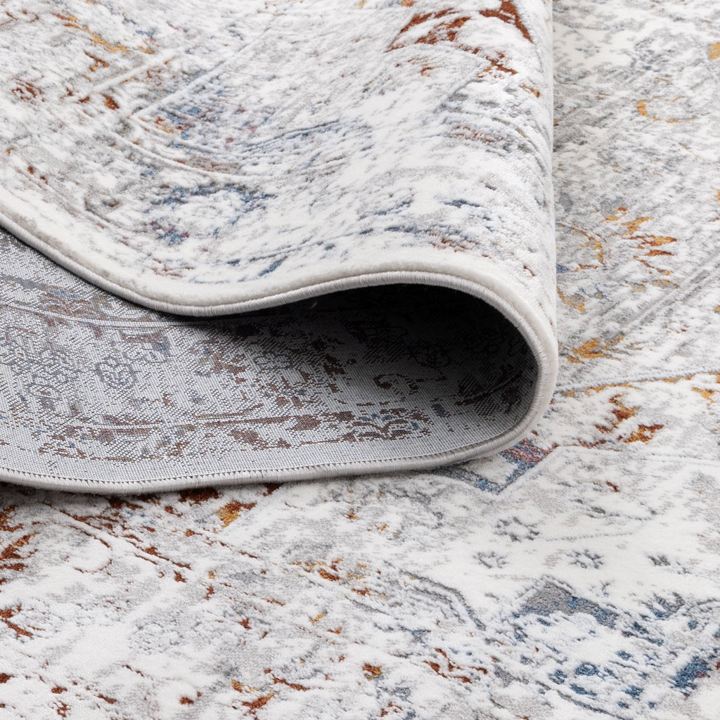 Bohemian Paradise Classic Vintage Grey Multi Rug - 09GMUL – view 4