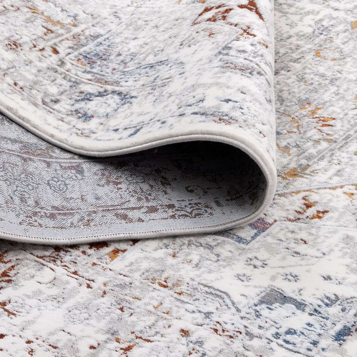 Bohemian Paradise Classic Vintage Grey Multi Rug - 09GMUL – view 4
