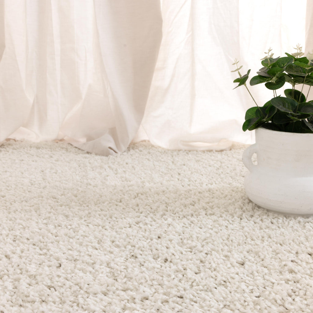 Florence Bone Shaggy Rug – view 6