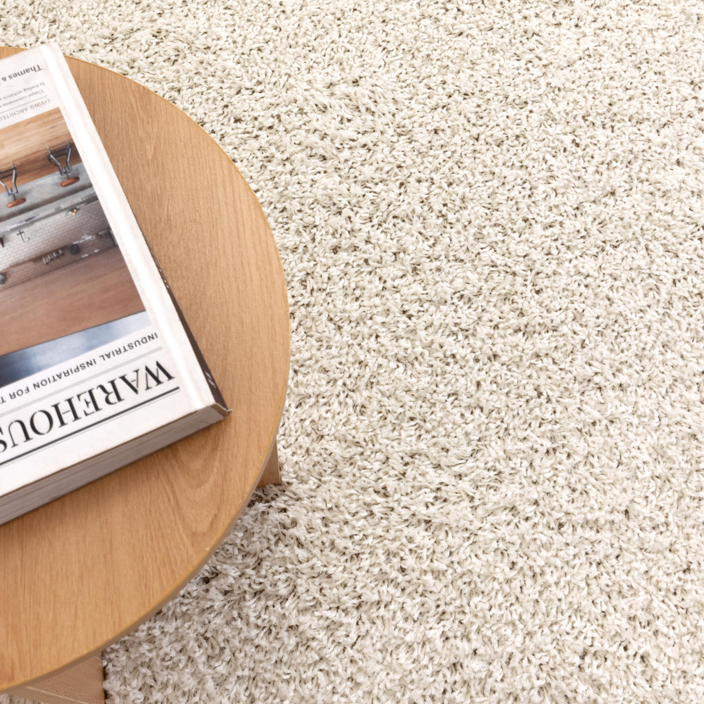 Florence Bone Shaggy Rug – view 7