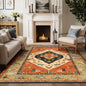 Traditional Tribal Rug with Bold Geometric Patterns Bring timeless charm to your interiors with the BY-BS-212 Traditional Tribal Rug. Featuring a striking geometric medallion design inspired by classic tribal patterns, this rug bursts with warm, earthy co