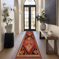 Traditional Red & Multi-Colored Tribal Medallion Rug Add a touch of tradition and vibrancy to your home with the BY-BS-59 Traditional Red & Multi-Colored Rug, showcasing a bold tribal medallion design. The central motif, inspired by classic tribal pattern