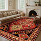 Traditional Red & Multi-Colored Tribal Medallion Rug Add a touch of tradition and vibrancy to your home with the BY-BS-59 Traditional Red & Multi-Colored Rug, showcasing a bold tribal medallion design. The central motif, inspired by classic tribal pattern