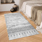 Monochrome Harmony Rug Elevate your living space with the Monochrome Harmony Rug, a stunning blend of modern minimalism and traditional elegance. This high-quality Turkish rug features a sophisticated grayscale palette, incorporating textured wood and int