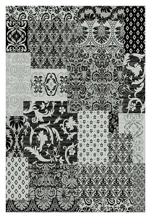 Boston 583 Black Turkish Rug