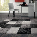 Boston 1166 Black Turkish Rug lifestyle view