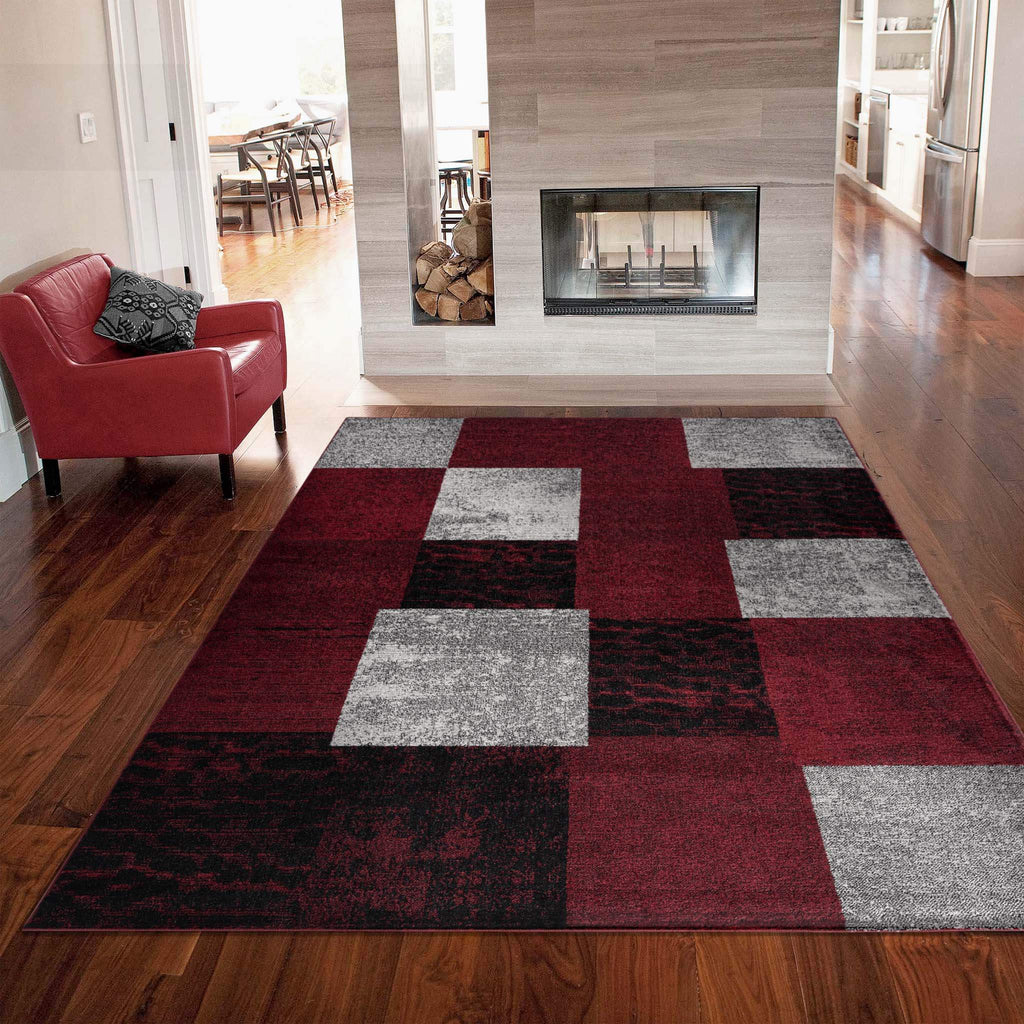 Boston 1166 Red Turkish Rug lifestyle view